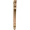 Ekena Millwork Olympic Arts & Crafts Smooth Bracket, Western Red Cedar, 3 1/2"W x 32"D x 44"H BKT04X32X44OLY03SWR - alternate 4